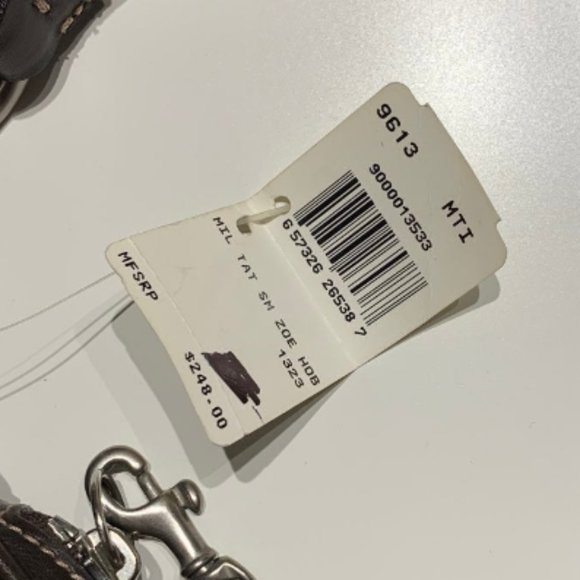 COACH #9614-Tattersall Plaid Wool Baguette (Special Edition! - Picture 14 of 14